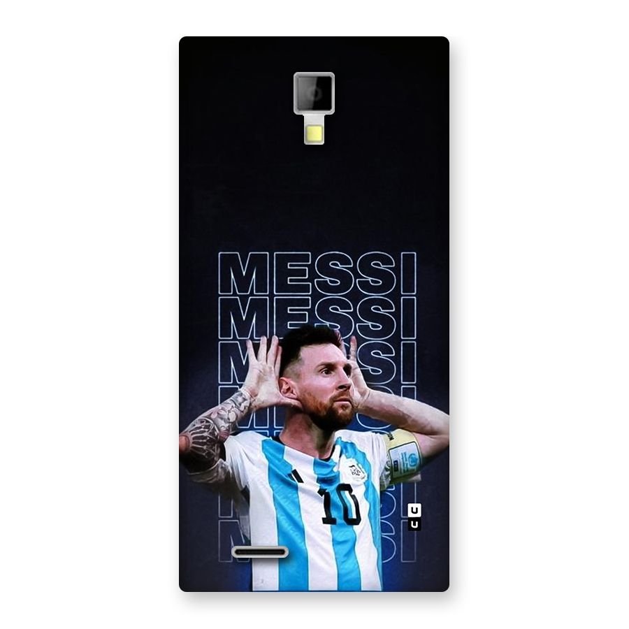 The Football Genius Back Case for Canvas Xpress A99