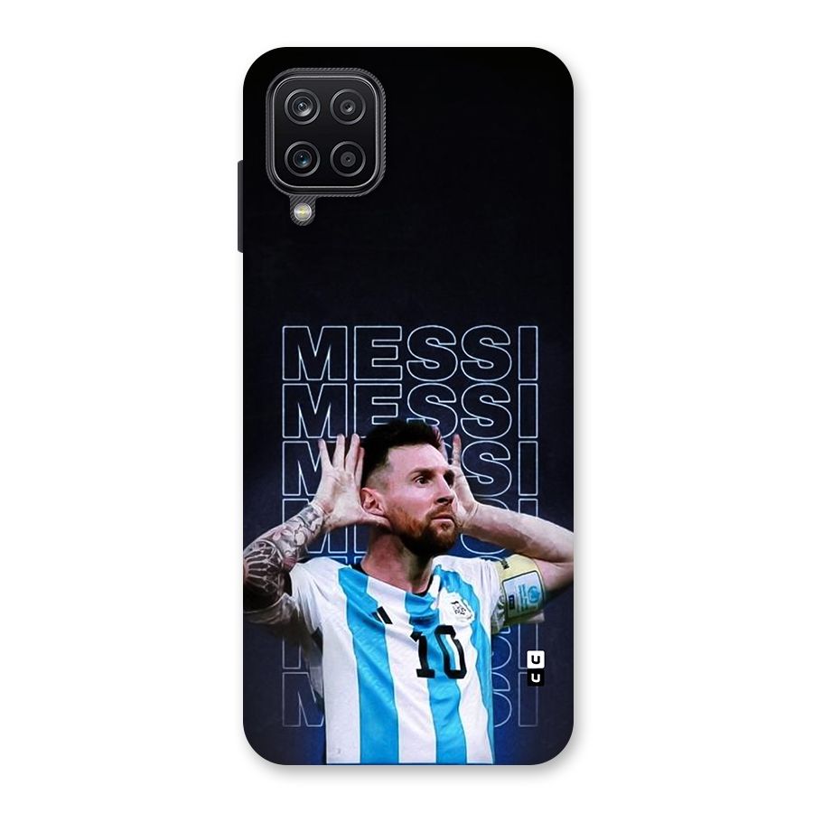 The Football Genius Back Case for Galaxy A12