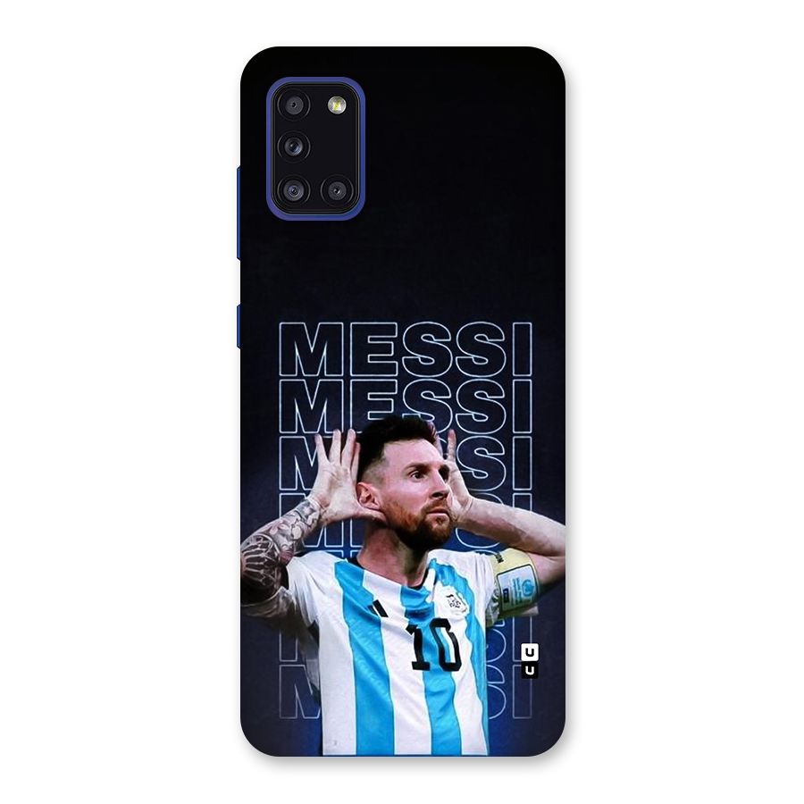The Football Genius Back Case for Galaxy A31