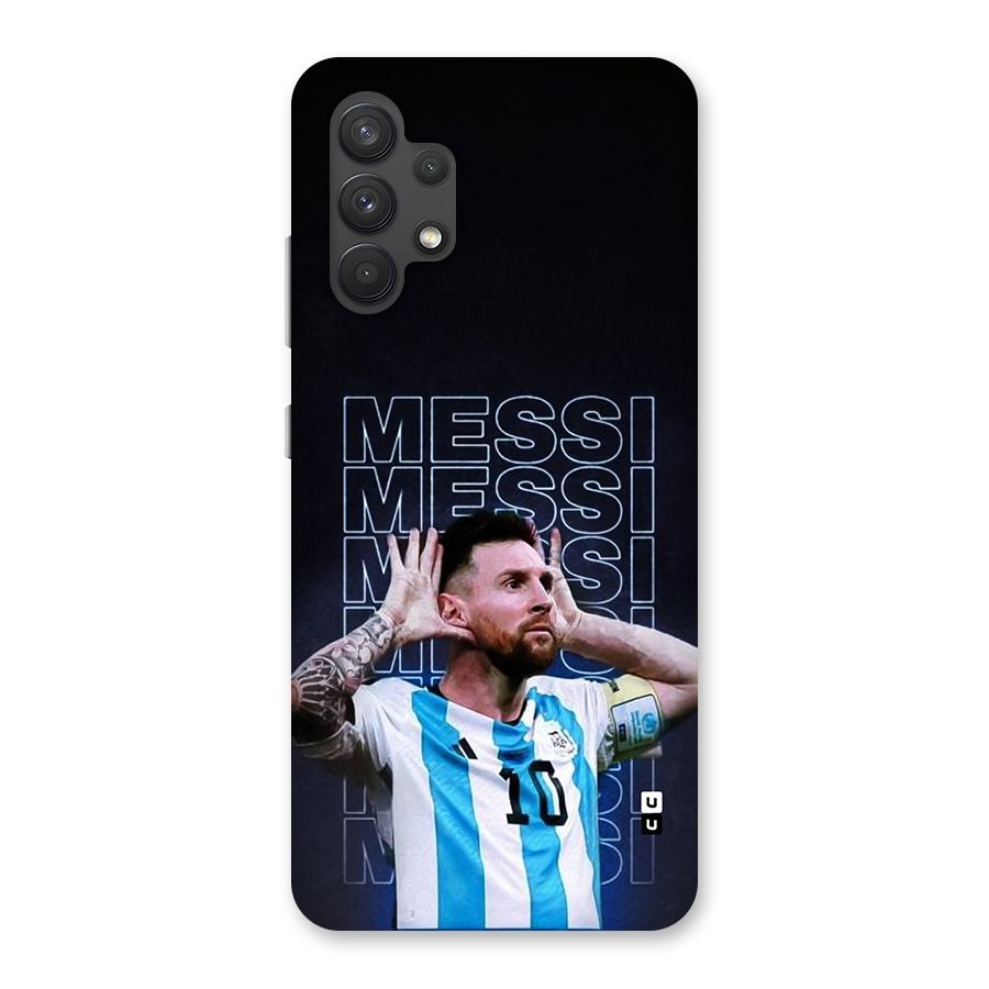 The Football Genius Back Case for Galaxy A32