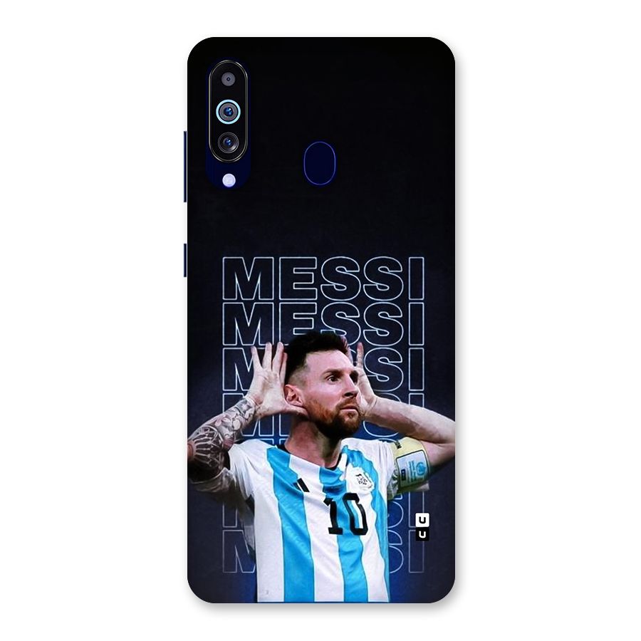 The Football Genius Back Case for Galaxy A60