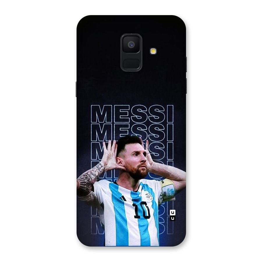 The Football Genius Back Case for Galaxy A6 (2018)