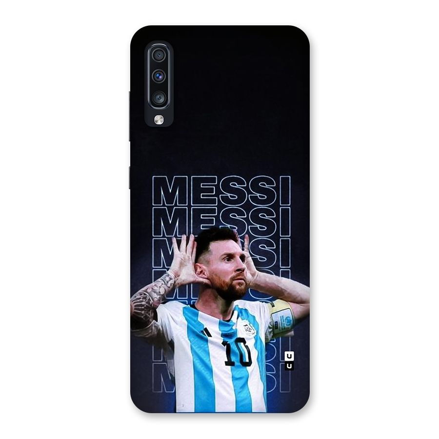 The Football Genius Back Case for Galaxy A70