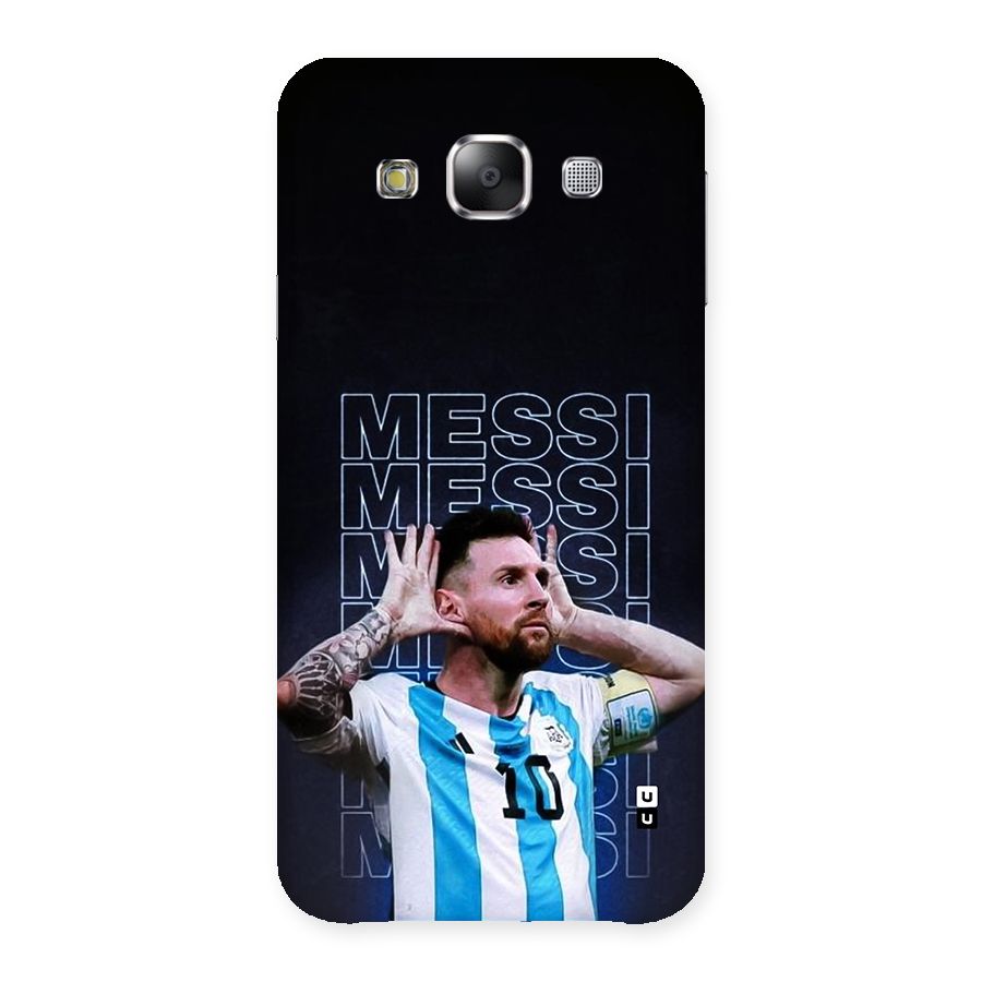 The Football Genius Back Case for Galaxy E5