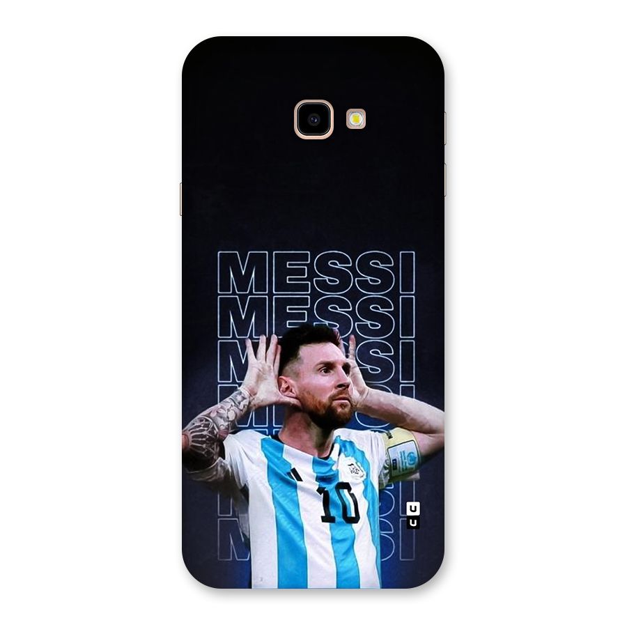 The Football Genius Back Case for Galaxy J4 Plus
