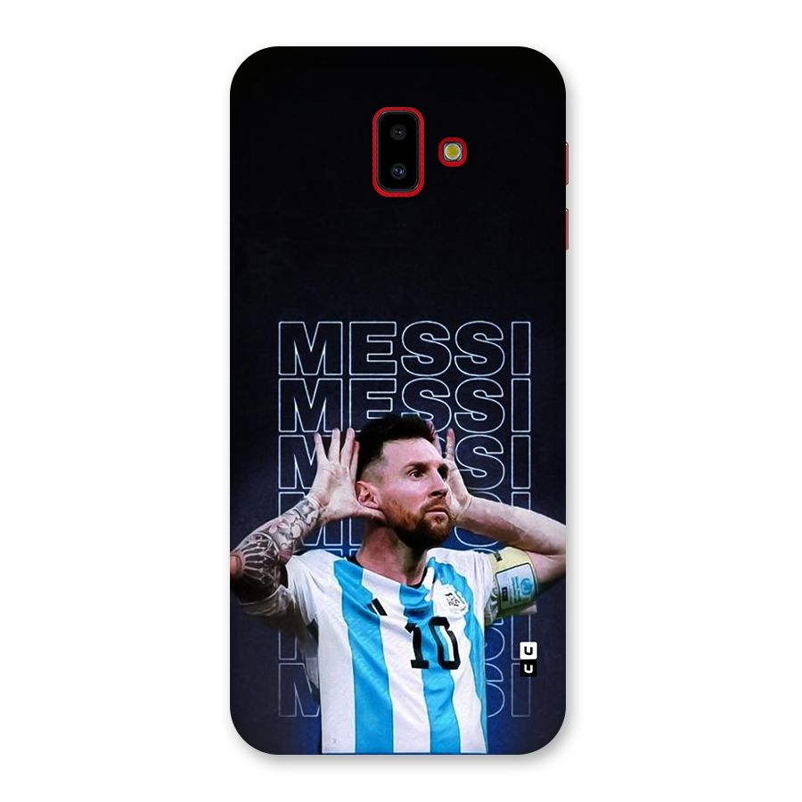 The Football Genius Back Case for Galaxy J6 Plus