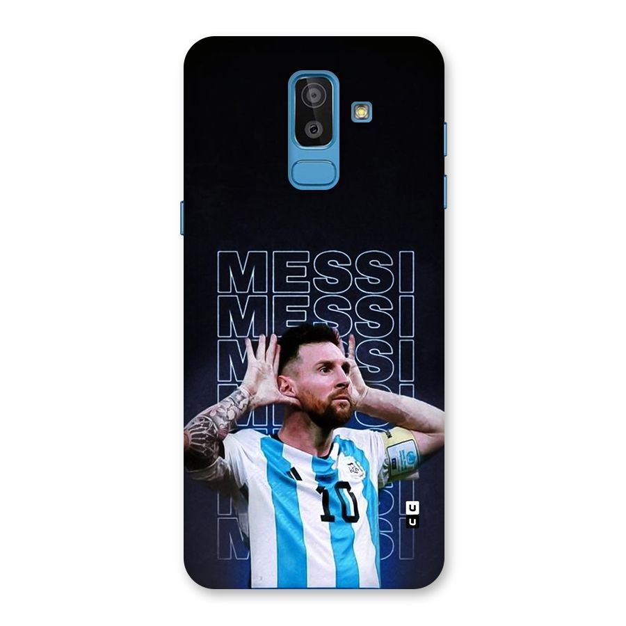 The Football Genius Back Case for Galaxy J8
