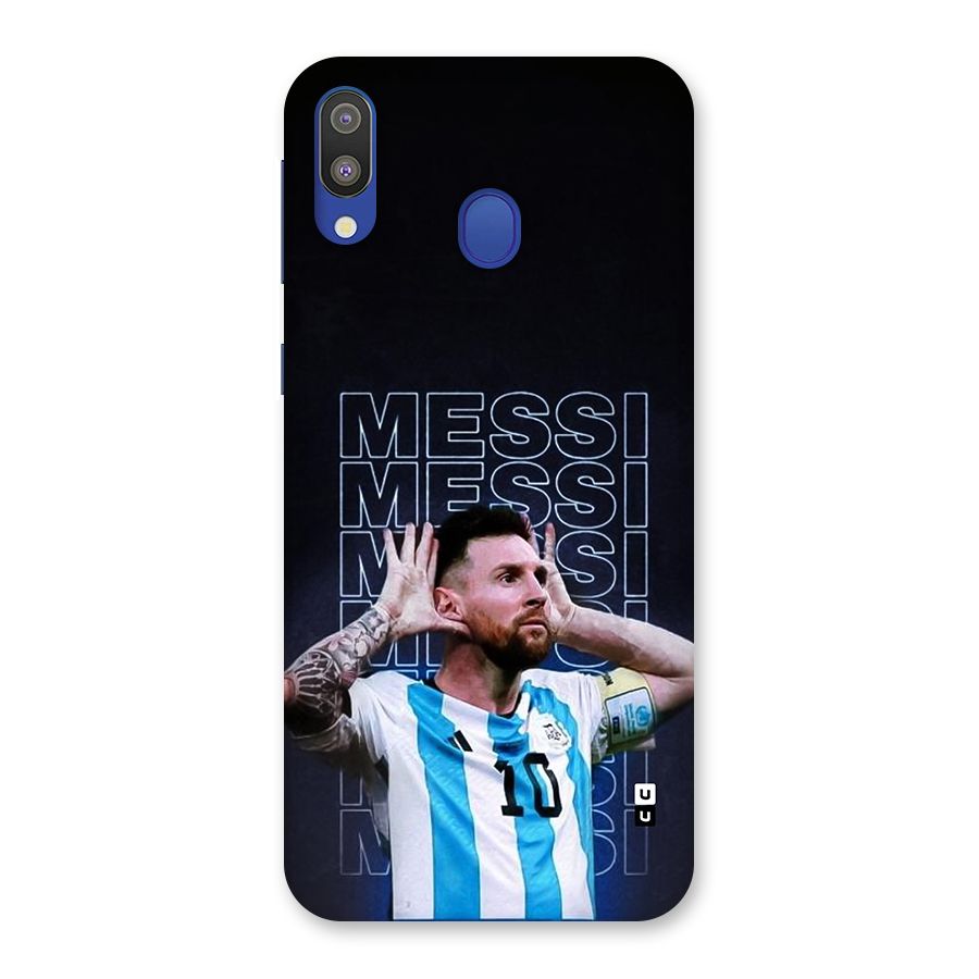 The Football Genius Back Case for Galaxy M20