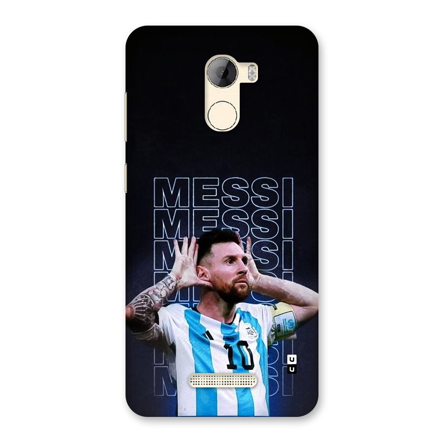 The Football Genius Back Case for Gionee A1 LIte