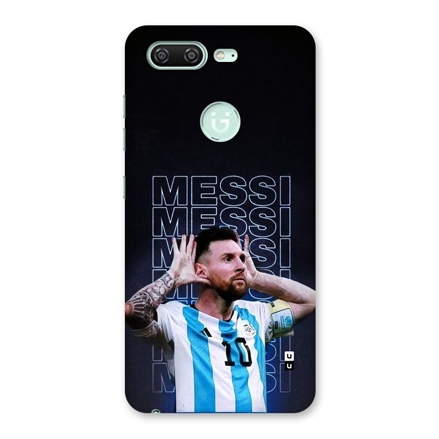 The Football Genius Back Case for Gionee S10