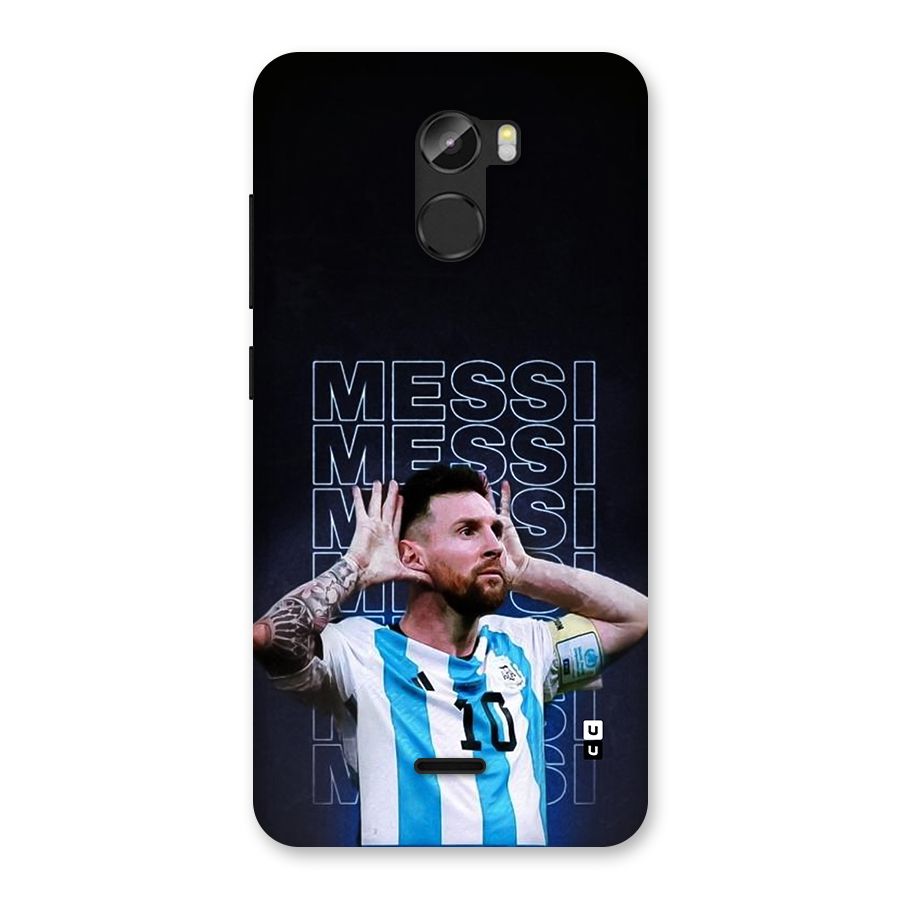 The Football Genius Back Case for Gionee X1