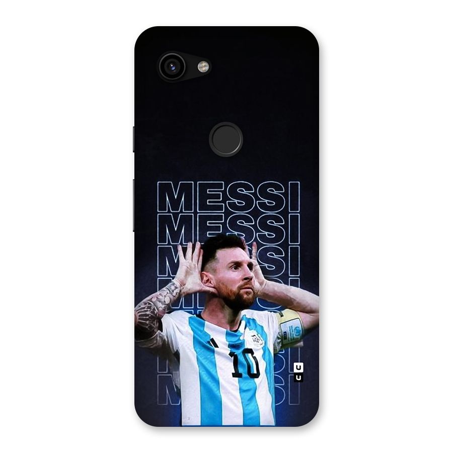 The Football Genius Back Case for Google Pixel 3a