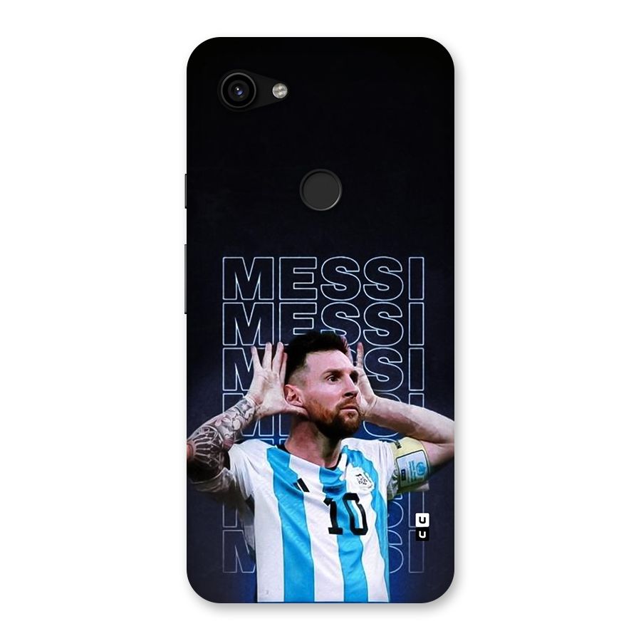 The Football Genius Back Case for Google Pixel 3a XL