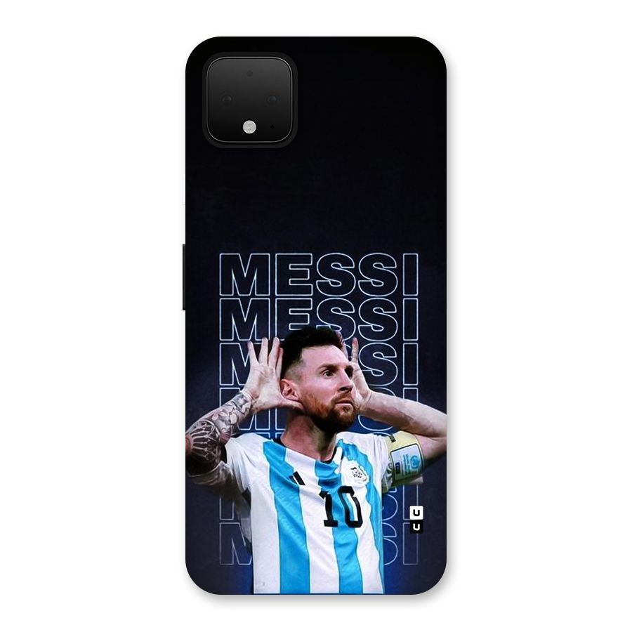 The Football Genius Back Case for Google Pixel 4 XL