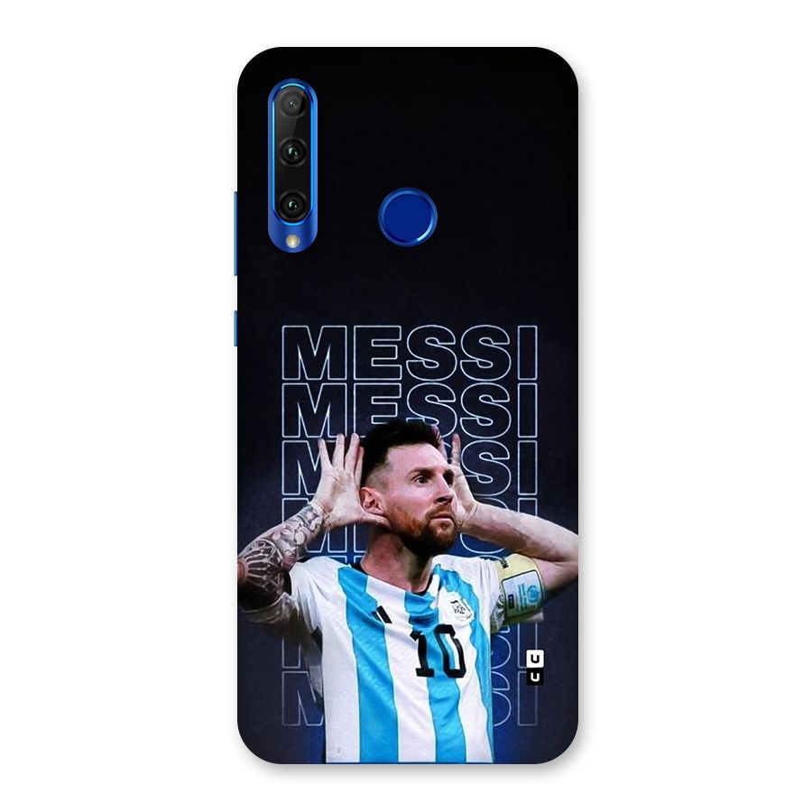 The Football Genius Back Case for Honor 20i