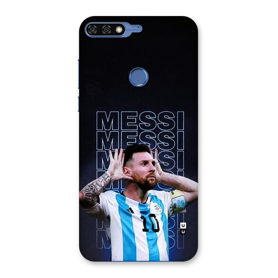 The Football Genius Back Case for Honor 7C