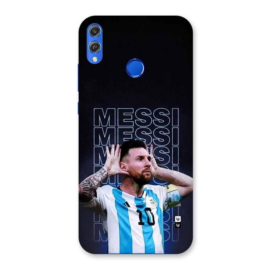 The Football Genius Back Case for Honor 8X