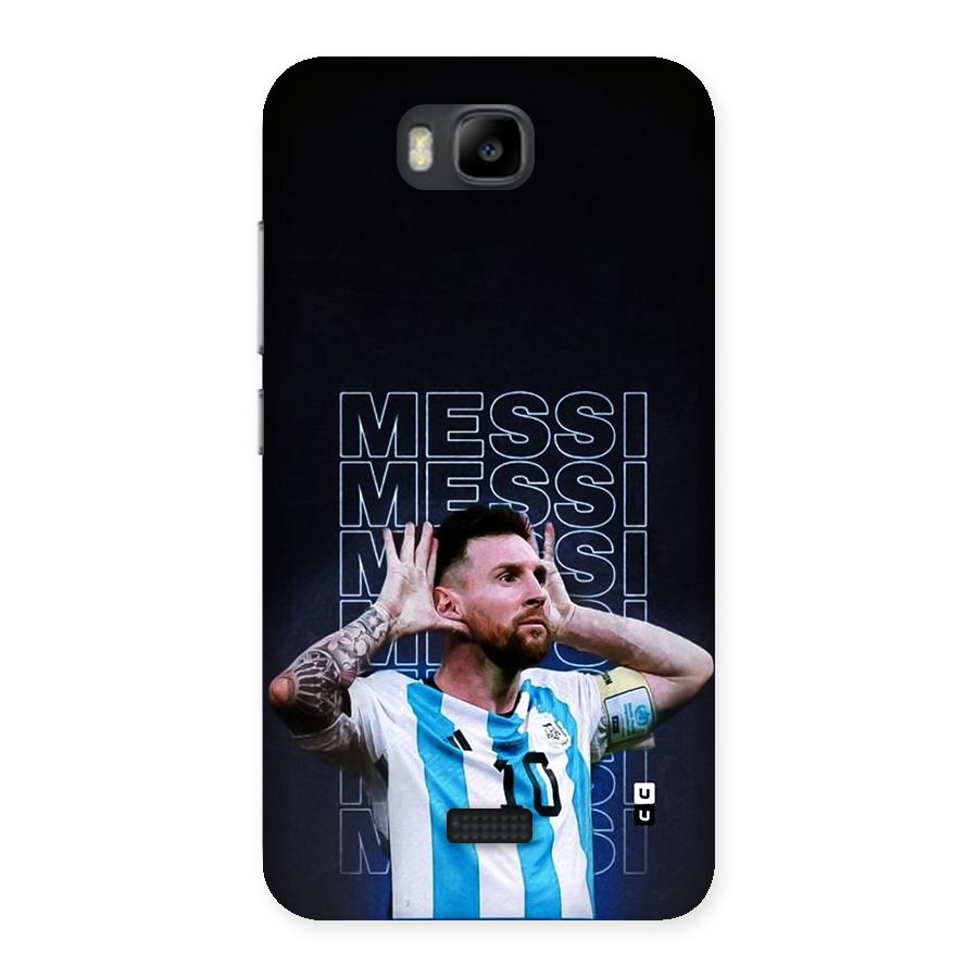 The Football Genius Back Case for Honor Bee