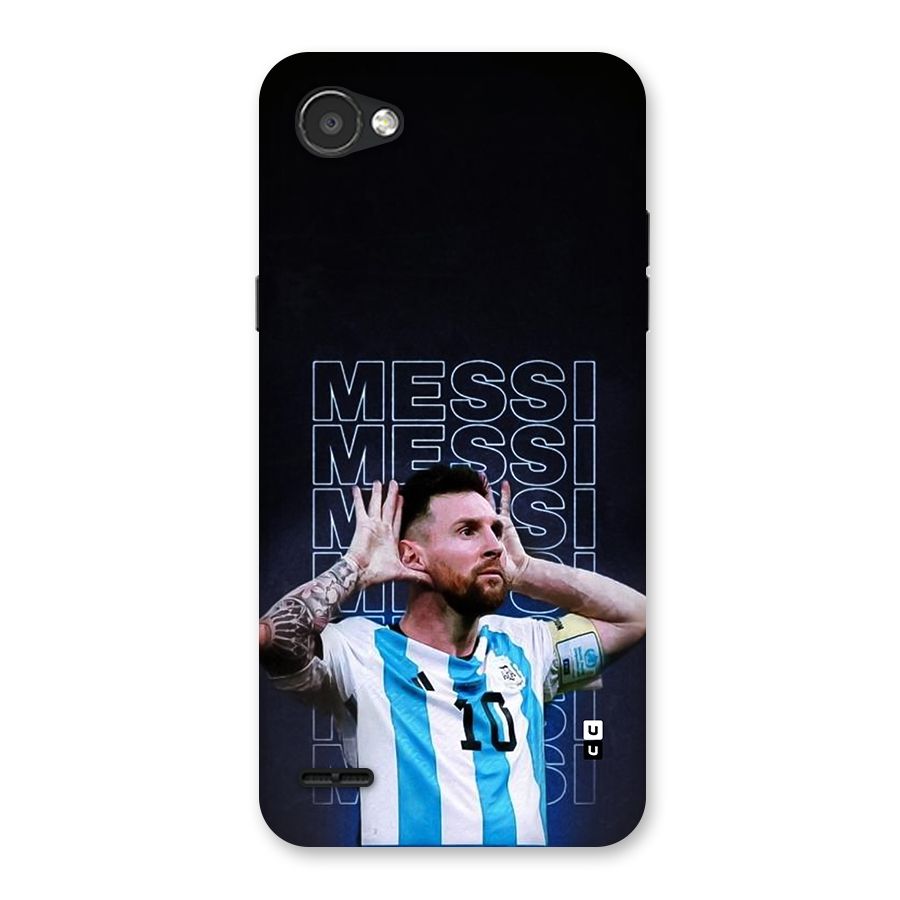 The Football Genius Back Case for LG Q6