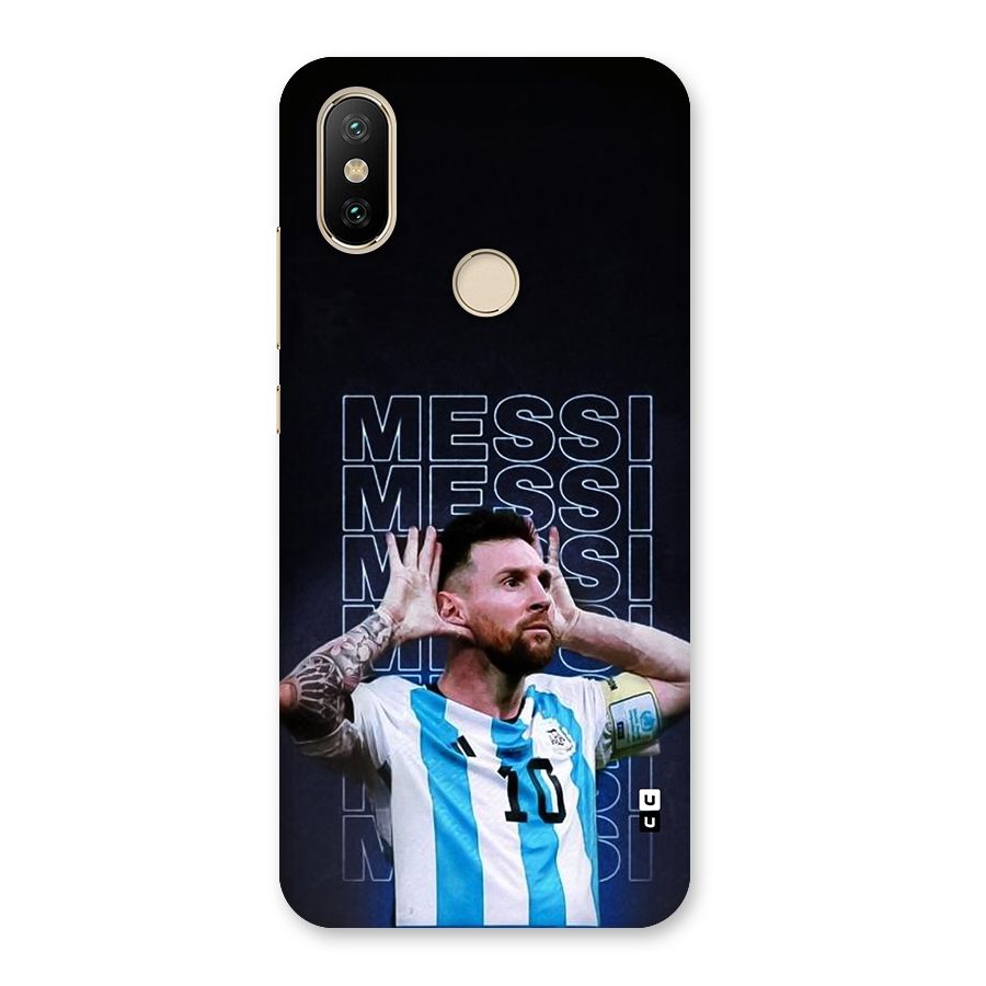 The Football Genius Back Case for Mi A2