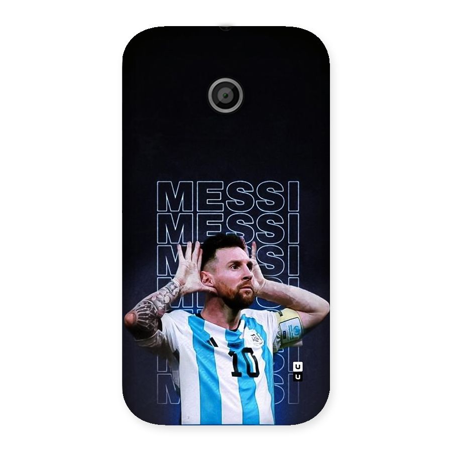 The Football Genius Back Case for Moto E