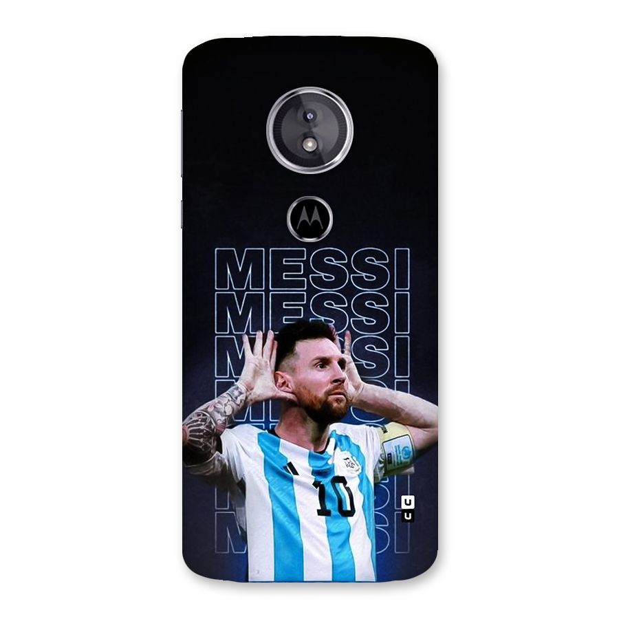 The Football Genius Back Case for Moto E5