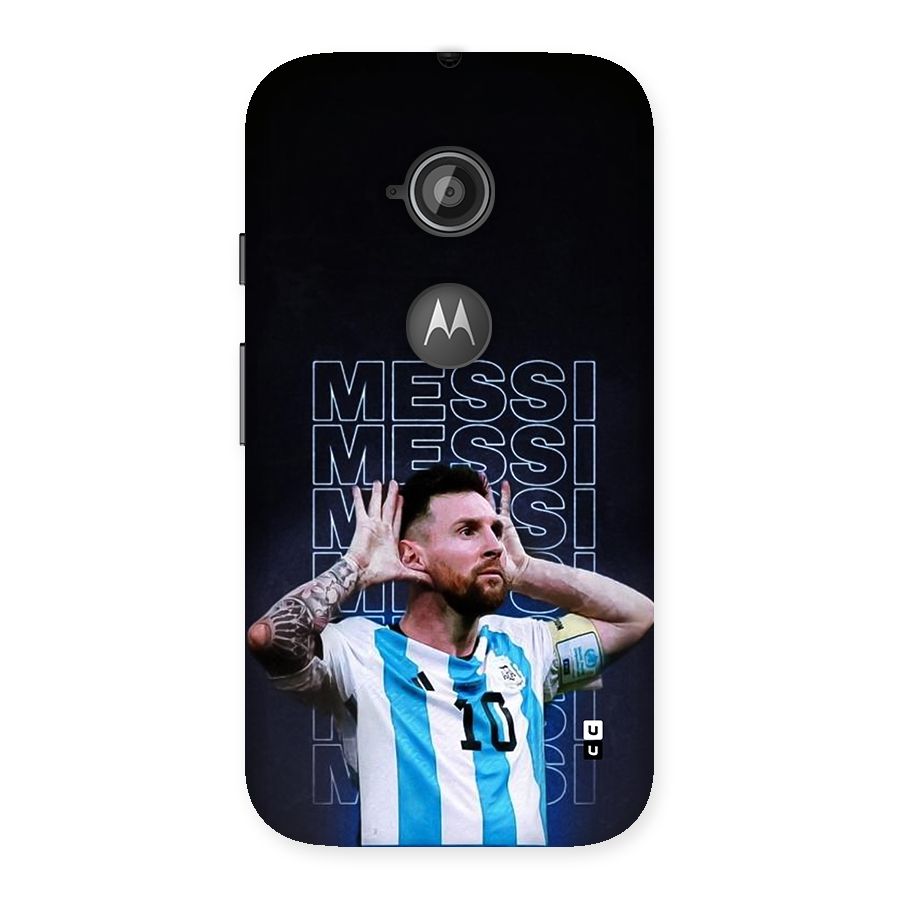 The Football Genius Back Case for Moto E 2nd Gen