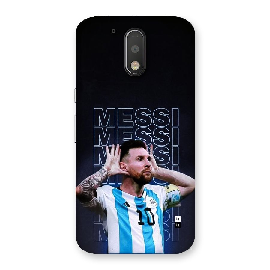 The Football Genius Back Case for Moto G4