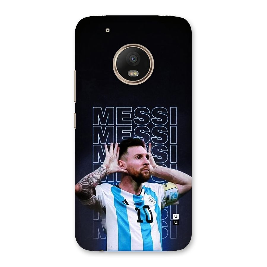 The Football Genius Back Case for Moto G5 Plus