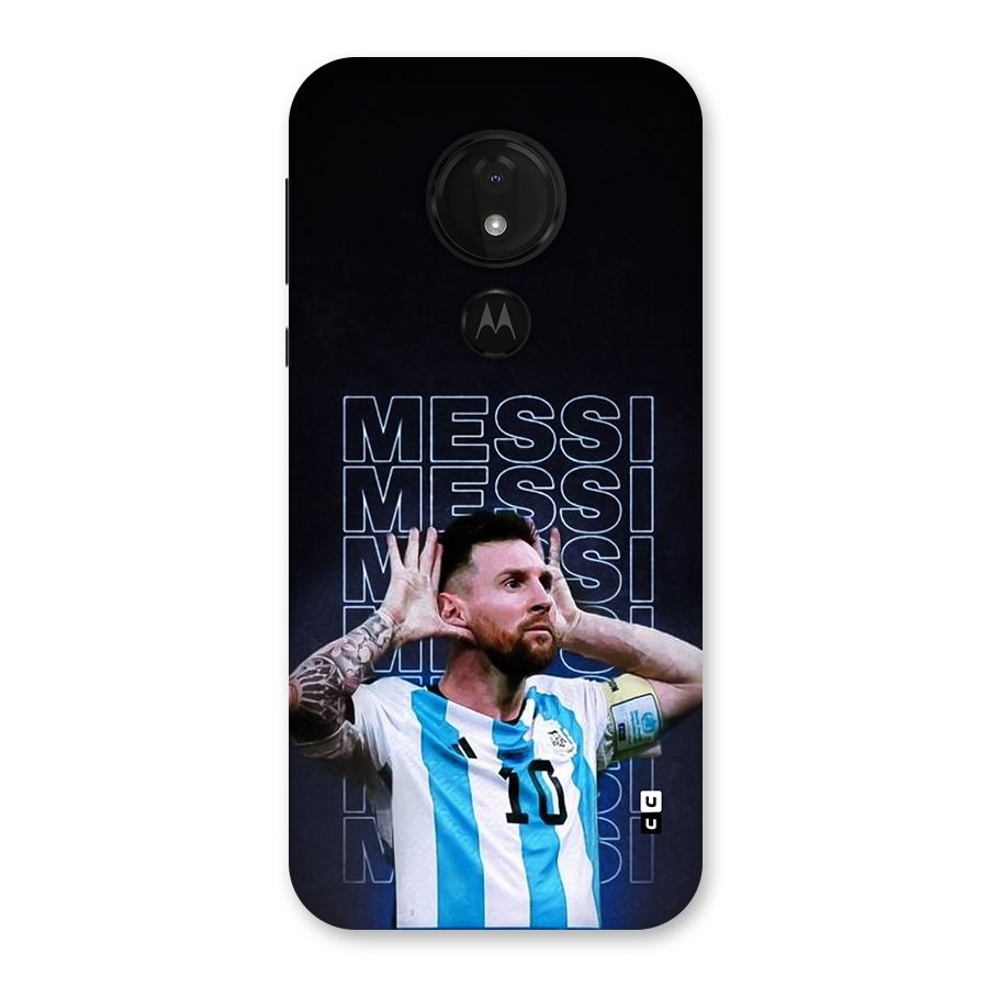The Football Genius Back Case for Moto G7 Power