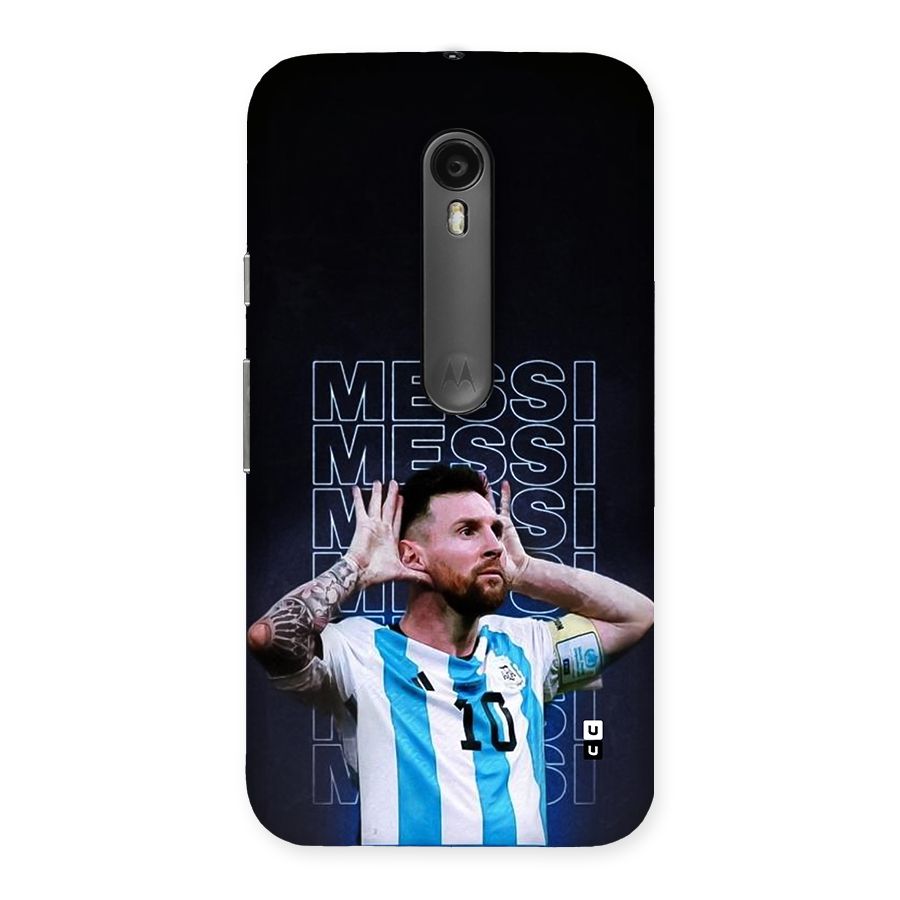 The Football Genius Back Case for Moto G Turbo