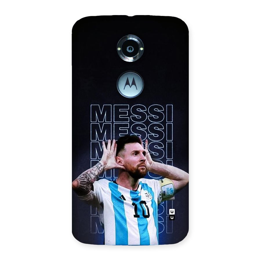 The Football Genius Back Case for Moto X2