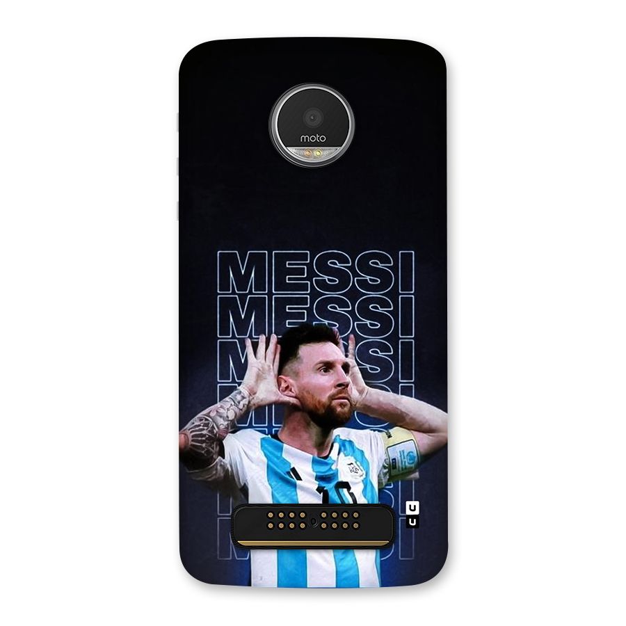 The Football Genius Back Case for Moto Z Play