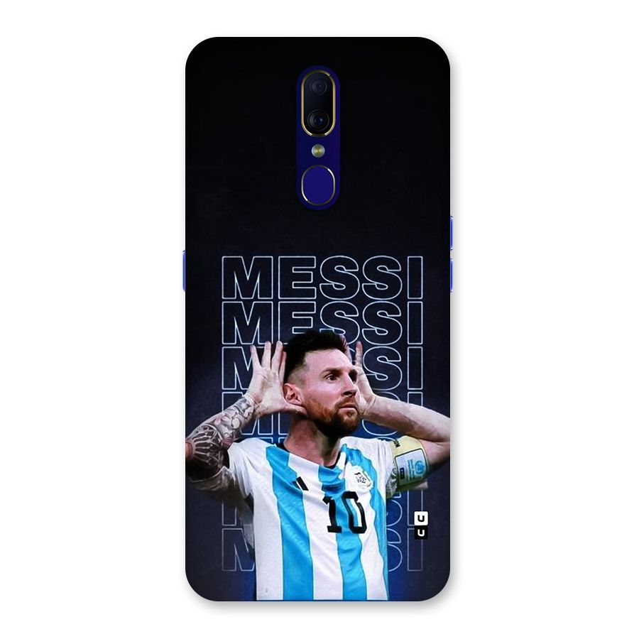 The Football Genius Back Case for Oppo A9