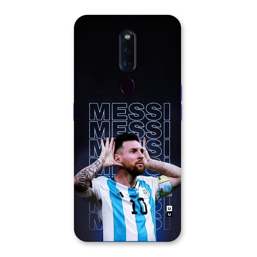 The Football Genius Back Case for Oppo F11 Pro