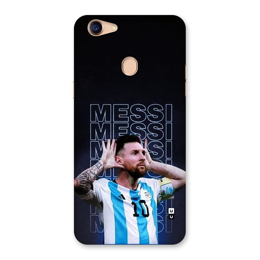 The Football Genius Back Case for Oppo F5