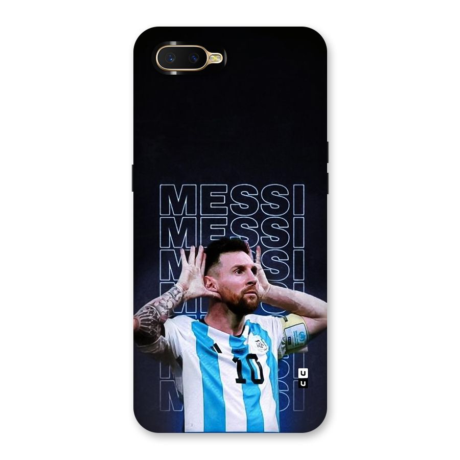 The Football Genius Back Case for Oppo K1