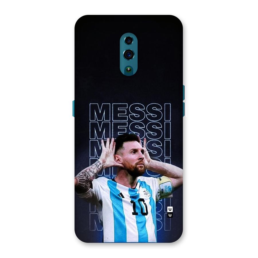 The Football Genius Back Case for Oppo Reno
