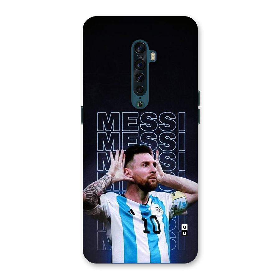 The Football Genius Back Case for Oppo Reno2