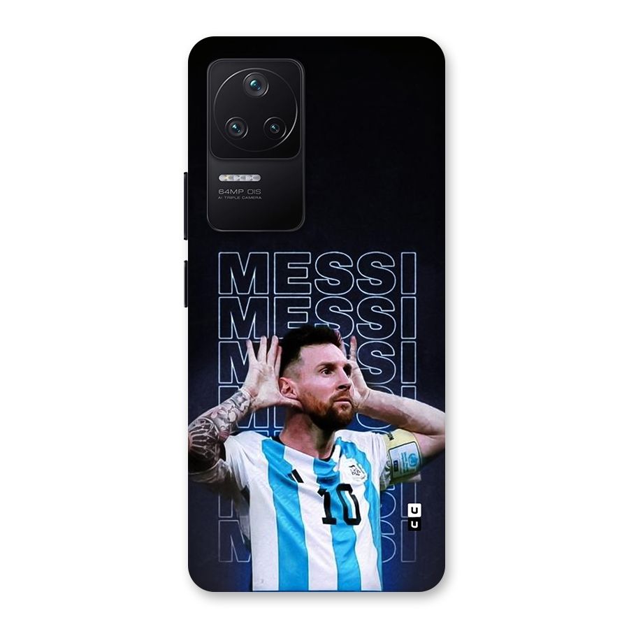 The Football Genius Back Case for Poco F4 5G