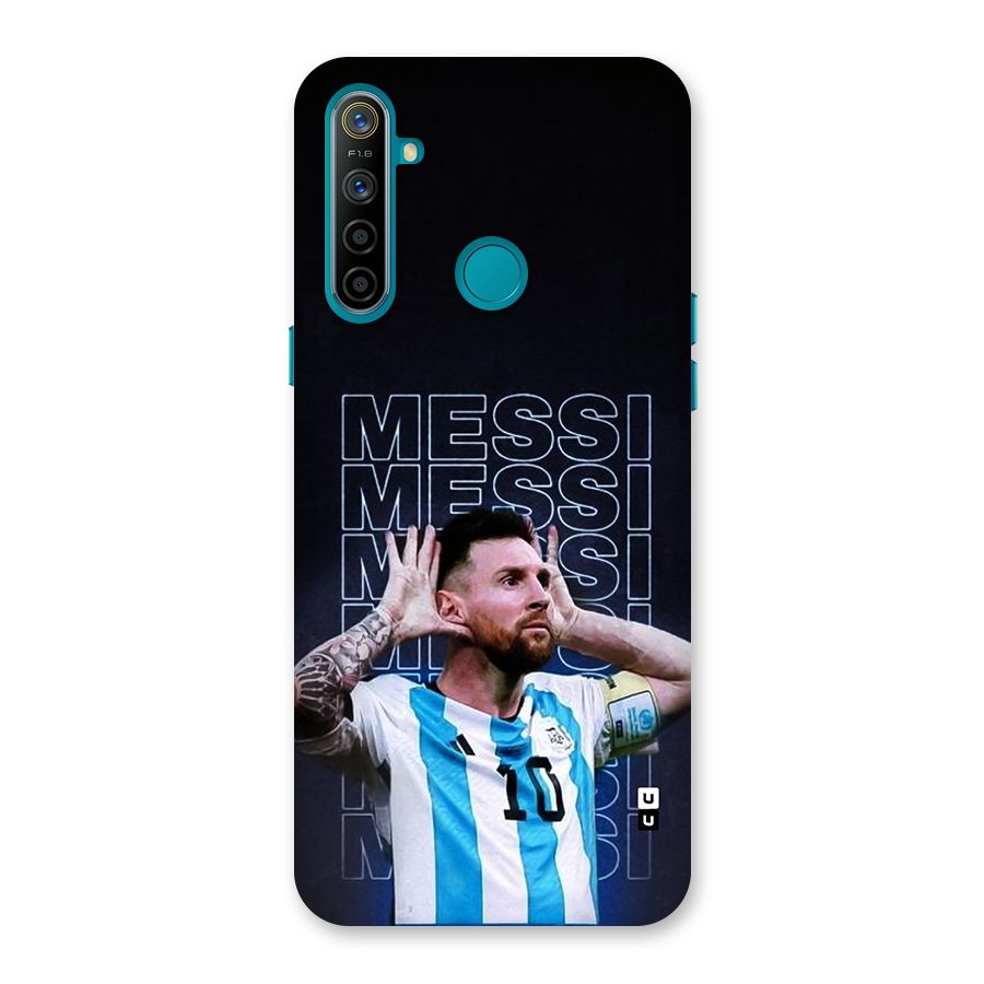 The Football Genius Back Case for Realme 5i