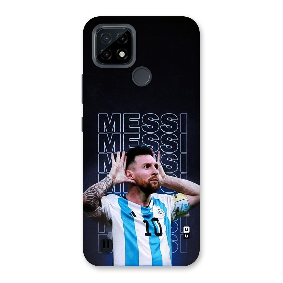 The Football Genius Back Case for Realme C21
