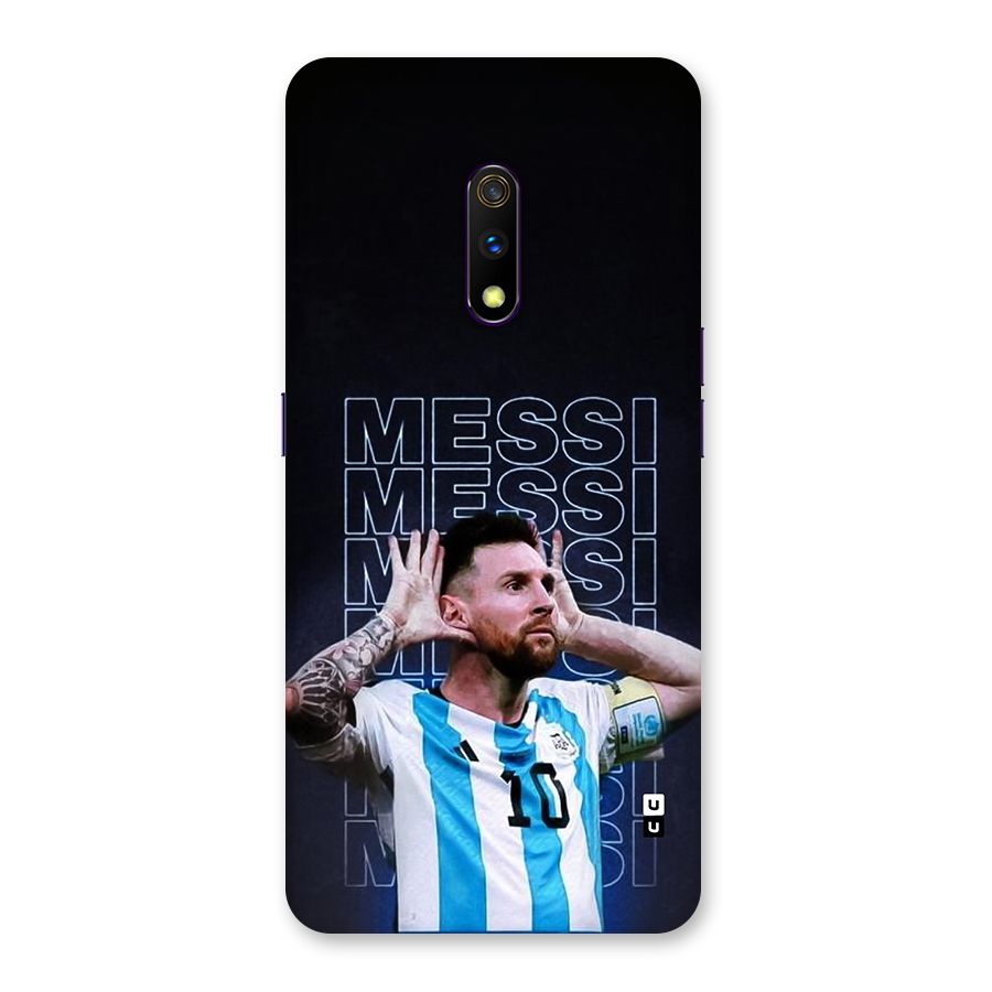 The Football Genius Back Case for Realme X