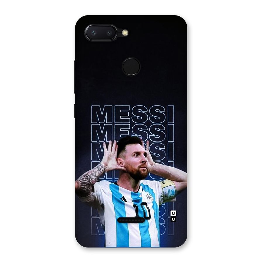 The Football Genius Back Case for Redmi 6