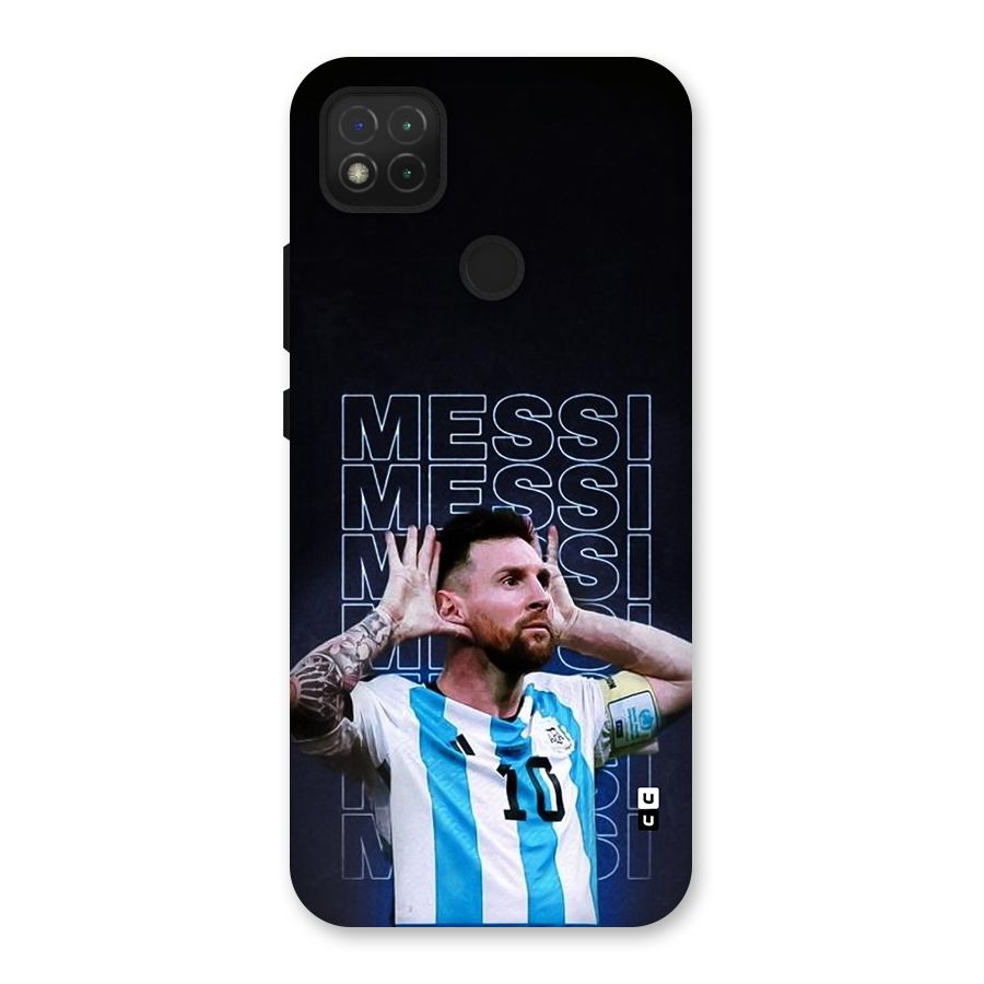 The Football Genius Back Case for Redmi 9 Activ