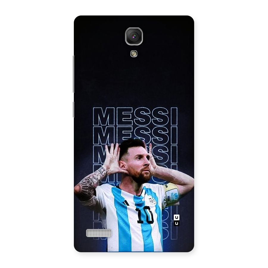 The Football Genius Back Case for Redmi Note
