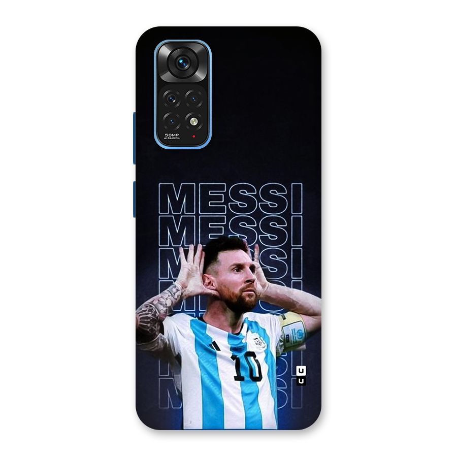 The Football Genius Back Case for Redmi Note 11S