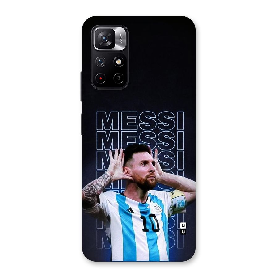 The Football Genius Back Case for Redmi Note 11T 5G