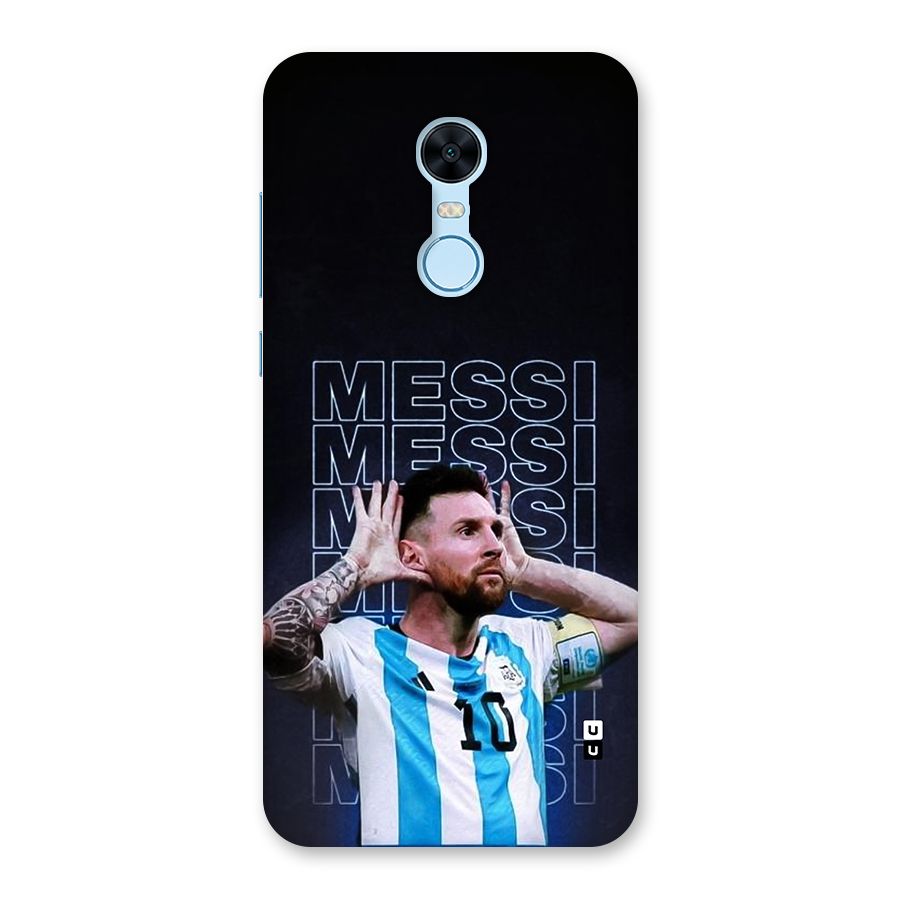 The Football Genius Back Case for Redmi Note 5