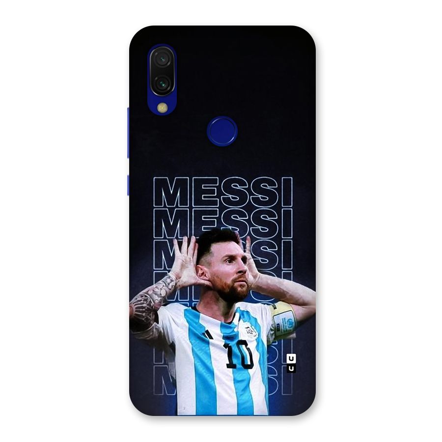 The Football Genius Back Case for Redmi Y3